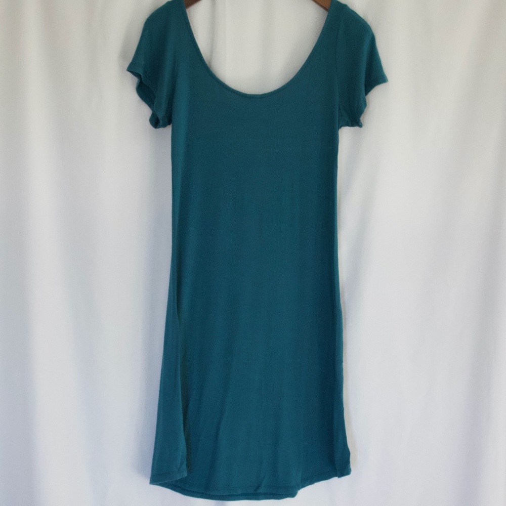 Vermilli Hawaii Jimmie Mini Dress in Blue